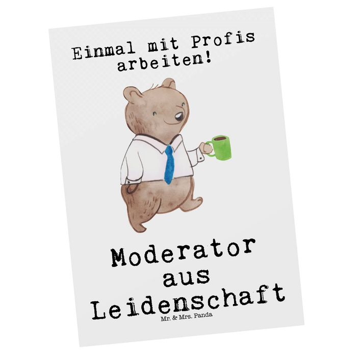 Pocztówka Moderator Pasja