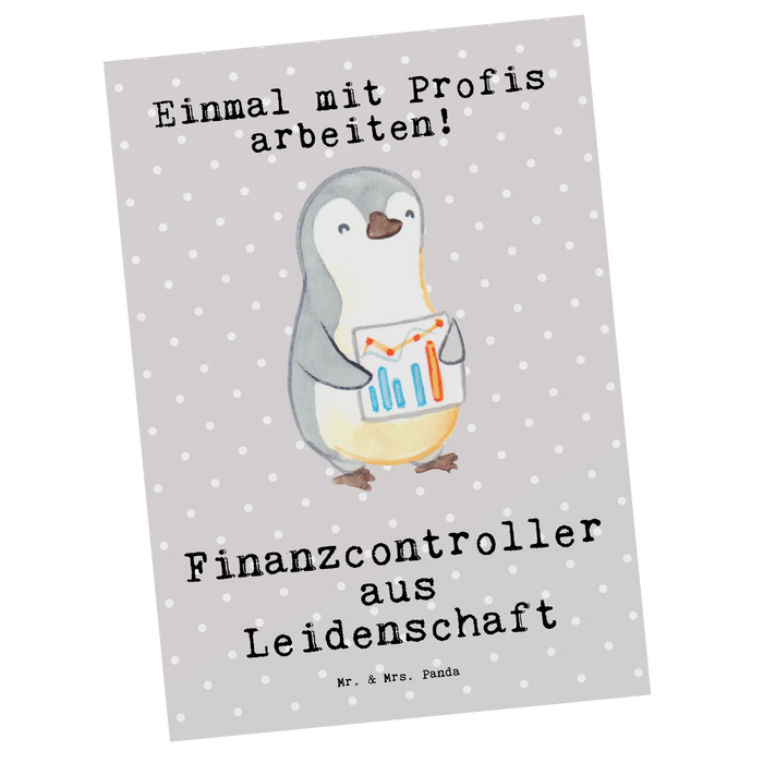 Postcard Financial Controller passion