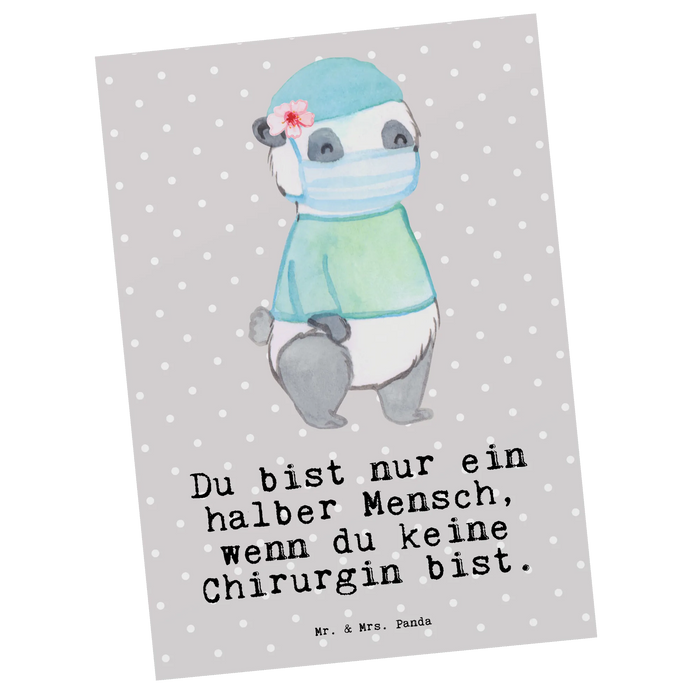 Pocztówka Chirurgiczka serce