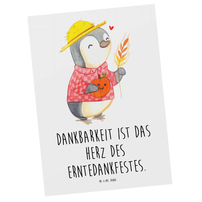 Postkarte Erntedankfest Dankbarkeit