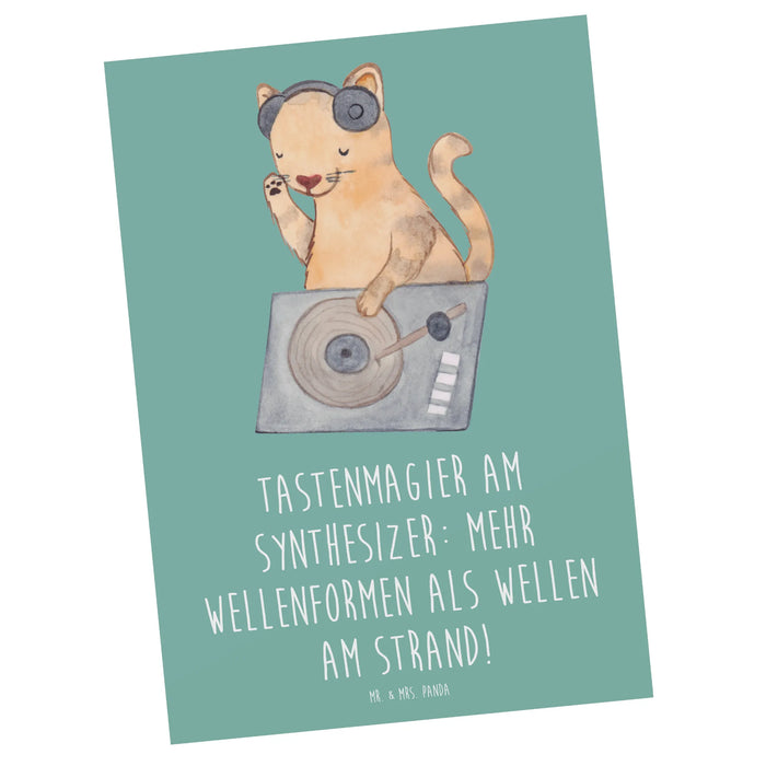 Postkarte Synthesizer Magie