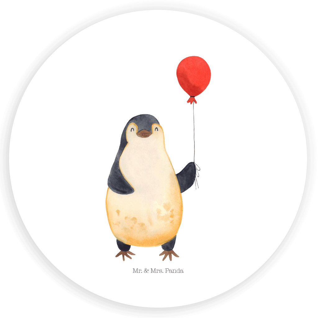 Rund Aufkleber Pinguin Luftballon Sticker, Aufkleber, Etikett, Kinder, rund, Pinguin, Pinguine, Luftballon, Tagträume, Lebenslust, Geschenk Freundin, Geschenkidee, beste Freundin, Motivation, Neustart, neues Leben, Liebe, Glück
