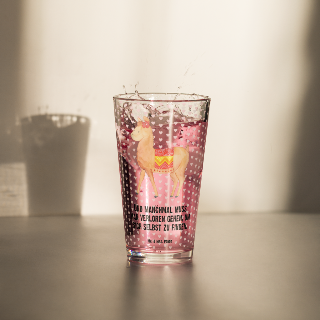 Premium Trinkglas Alpaka stolz Trinkglas, Glas, Pint Glas, Bierglas, Cocktail Glas, Wasserglas, Alpaka, Lama