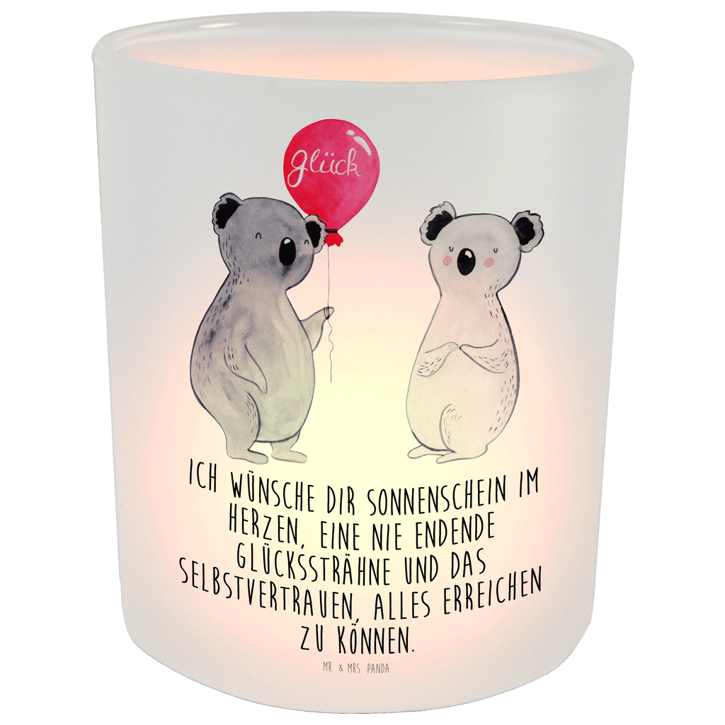 Windlicht Koala Luftballon Windlicht Glas, Teelichtglas, Teelichthalter, Teelichter, Kerzenglas, Windlicht Kerze, Kerzenlicht, Koala, Koalabär, Luftballon, Party, Geburtstag, Geschenk
