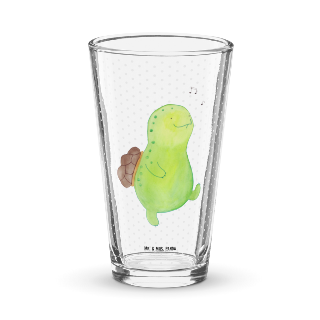 Premium Trinkglas Schildkröte pfeift Trinkglas, Glas, Pint Glas, Bierglas, Cocktail Glas, Wasserglas, Schildkröte, Schildi, Schildkröten, fröhlich, Glück, Motivation, Lebensfreude, Depression, Trennung, Neuanfang