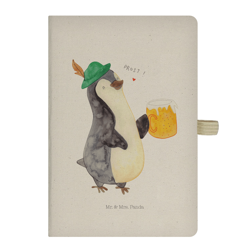 Baumwoll Notizbuch Pinguin Bier Notizen, Eintragebuch, Tagebuch, Notizblock, Adressbuch, Journal, Kladde, Skizzenbuch, Notizheft, Schreibbuch, Schreibheft, Pinguin, Pinguine, Bier, Oktoberfest