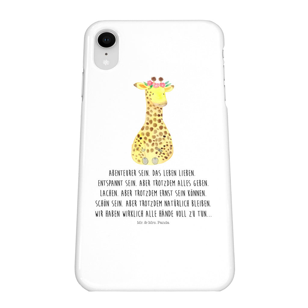 Handyhülle Giraffe Blumenkranz Iphone 11, Handyhülle, Smartphone Hülle, Handy Case, Handycover, Hülle, Afrika, Wildtiere, Giraffe, Blumenkranz, Abenteurer, Selbstliebe, Freundin
