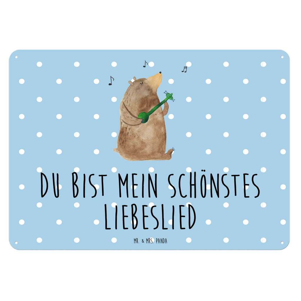 Blechschild Bär Lied Blechschild, Wandschild Metall, Türschild Metall, Blechschild Zum Aufhängen, Blechschild Für Männer, Blechschild Büro, Blechschild Groß, Blechschild Für Frauen, Blechschild Küche, Dekoschild Metall, Teddy, Bär, Teddybär, Geschenk, Freundin, Frau, Bear, Herz, Liebe, Lied, Liebeslied, Bärchen, Song, Valentinstag, Partner, Valentine, Spruch