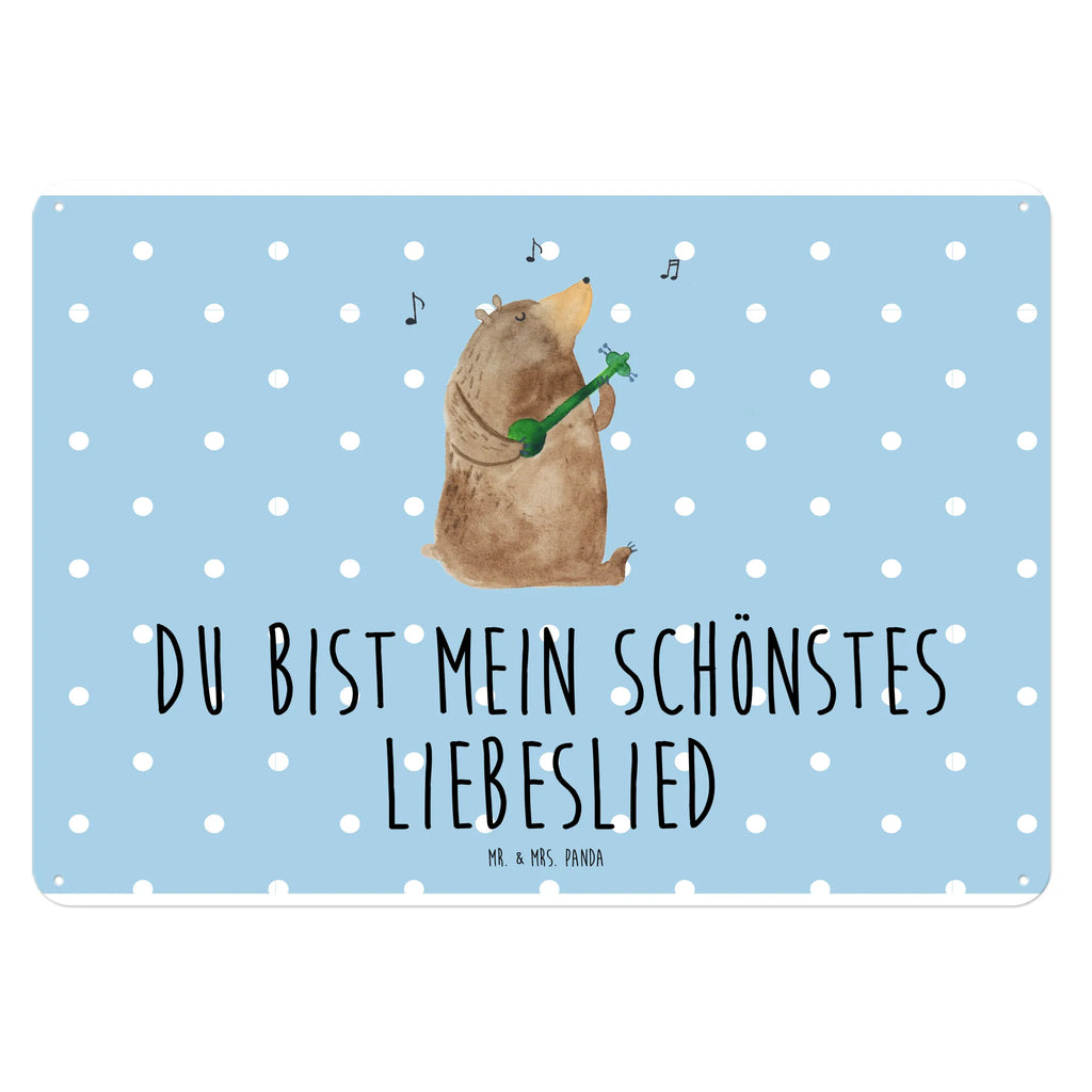 Blechschild Bär Lied Blechschild, Wandschild Metall, Türschild Metall, Blechschild Zum Aufhängen, Blechschild Für Männer, Blechschild Büro, Blechschild Groß, Blechschild Für Frauen, Blechschild Küche, Dekoschild Metall, Teddy, Bär, Teddybär, Geschenk, Freundin, Frau, Bear, Herz, Liebe, Lied, Liebeslied, Bärchen, Song, Valentinstag, Partner, Valentine, Spruch