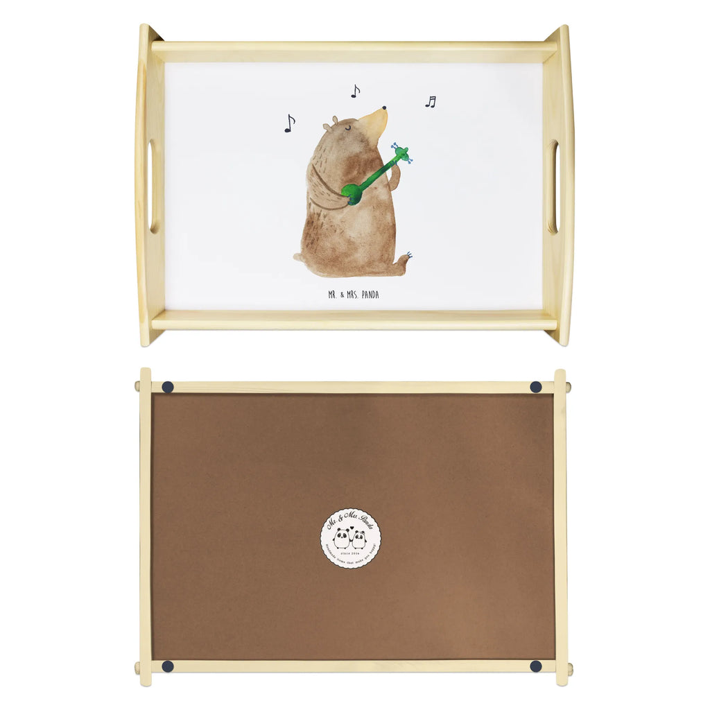 Serviertablett Bär Lied Küchentablett, Dekotablett, Serviertablett, Tablett, Frühstückstablett, Holztablett, Bär, Teddy, Teddybär, Partner, Lied, Herz, Valentine, Freundin, Liebe, Liebeslied, Geschenk, Bärchen, Frau, Bear, Song, Spruch, Valentinstag