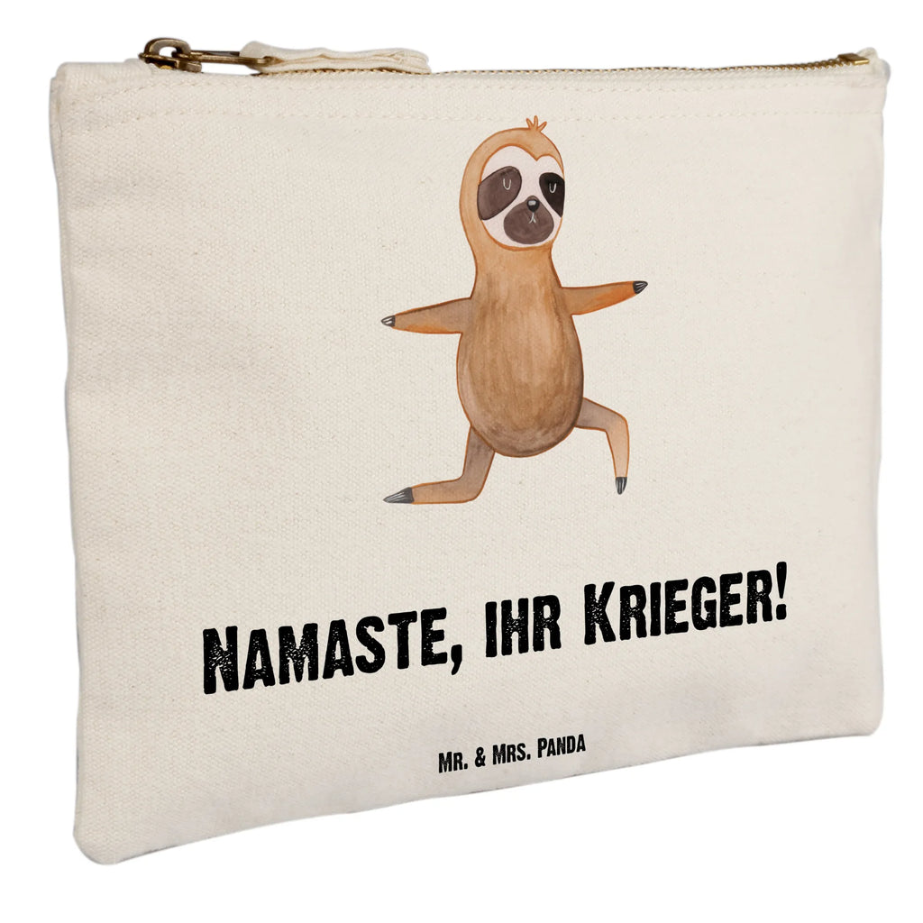 Make-up bag sloth yoga Schminkbeutel, pinsel tasche, Kosmetiktasche, beauty tasche, kosmetiktäschchen, Schlampermäppchen, Kosmetikbeutel, aufbewahrungstasche, beauty case, Mäppchen, Schminktasche, Federmappe, Waschbeutel, Waschtasche, Schminktäschchen, Etui, pencil case, utensilientasche, aufbewahrungsbeutel, toiletry bag, Kulturbeutel, Kulturtasche, Stiftemäppchen, Faultier, Faultier Geschenk, Faultier Deko, Faultiere, Lieblingstier, Meditation, Atmung, Krieger, faul, Gelassenheit, Entspannung, Yoga, Yogaübungen, Namaste
