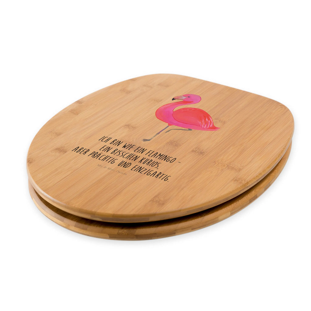 Motiv WC deska sedesowa Flamingo Klasyczny Toilettendeckel, WC-Sitz, Klobrille, Klodeckel, Toilette, Flamingo, Außenseiter, Einzigartig, Geschwister, Freundin, Tochter, ich, Stolz, Spruch, Freundinnen, Selbstliebe, für mich, Sohn