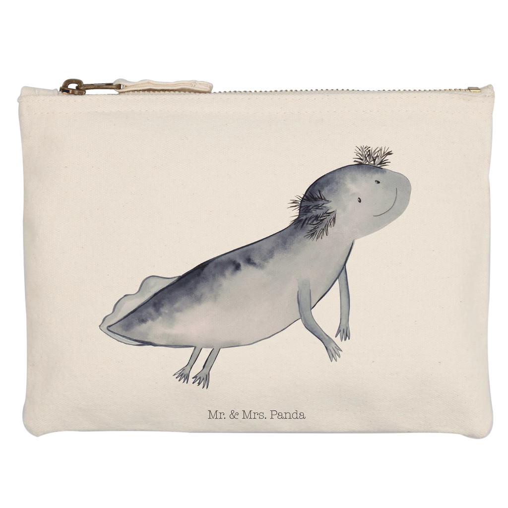 Make-up bag axolotl To swim aufbewahrungstasche, Schminktasche, Kosmetiktasche, beauty tasche, beauty case, Etui, Waschbeutel, Kulturtasche, Mäppchen, Schminkbeutel, Kulturbeutel, Federmappe, Kosmetikbeutel, Schminktäschchen, Stiftemäppchen, pinsel tasche, utensilientasche, pencil case, Schlampermäppchen, aufbewahrungsbeutel, Waschtasche, kosmetiktäschchen, toiletry bag, Axolotl, Molch, Axolot, Lurche, Motivation, Lurch, Problem, Probleme, Schwanzlurch, Lösungen