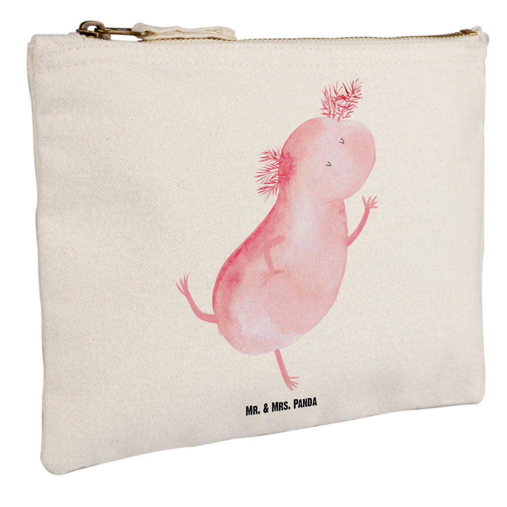 Schminktasche Axolotl Tanzen pencil case, Waschbeutel, Schminktasche, Schminkbeutel, Kosmetiktasche, aufbewahrungstasche, Federmappe, Etui, Mäppchen, kosmetiktäschchen, aufbewahrungsbeutel, Kulturbeutel, pinsel tasche, Kosmetikbeutel, beauty tasche, toiletry bag, Schminktäschchen, utensilientasche, Waschtasche, Stiftemäppchen, beauty case, Kulturtasche, Schlampermäppchen, Molch, Axolotl, Freundin, Verrückt, Lurche, Lurch, Axolot, Schwanzlurch, Beste Freundin, Dachschaden, Sterne