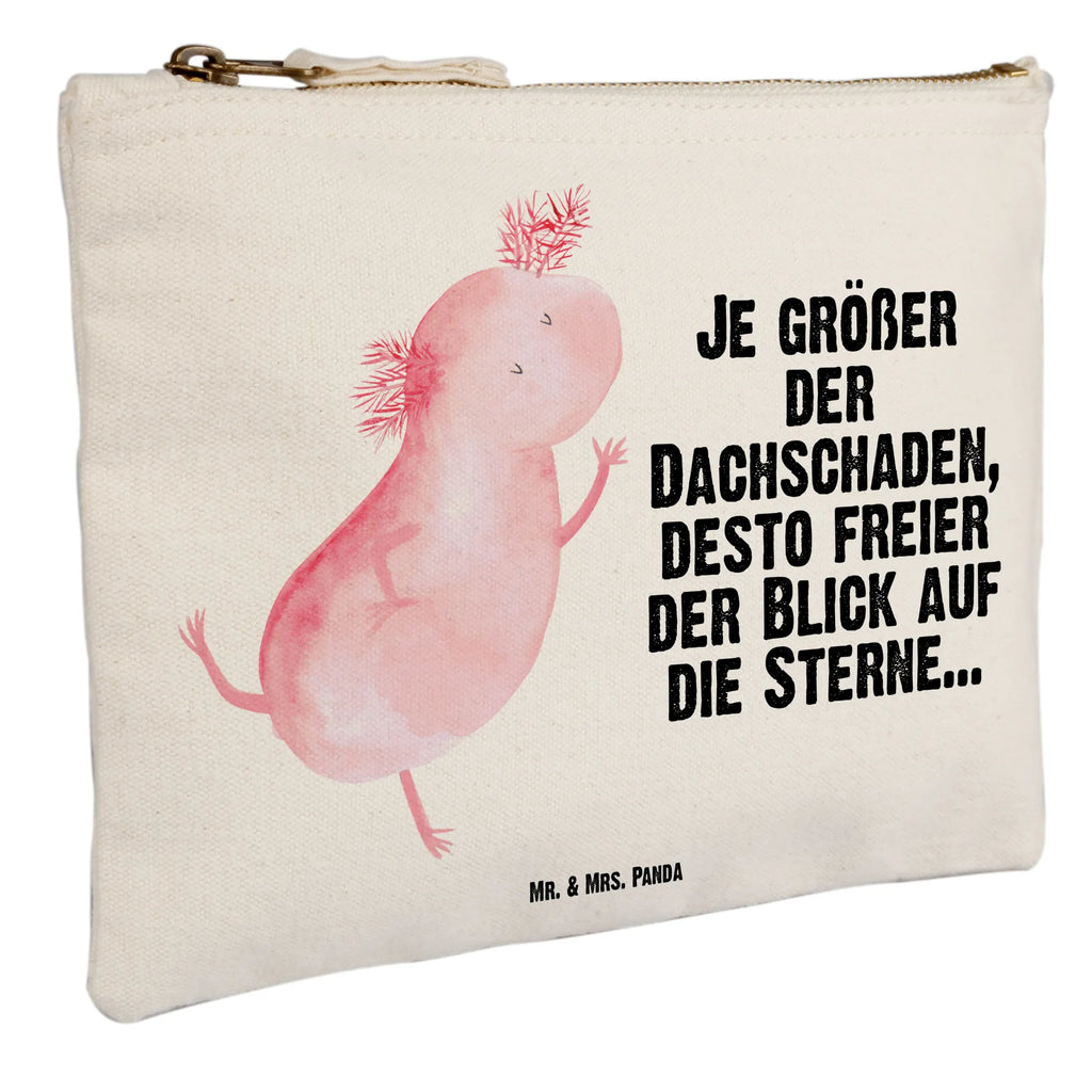 Schminktasche Axolotl Tanzen pencil case, Waschbeutel, Schminktasche, Schminkbeutel, Kosmetiktasche, aufbewahrungstasche, Federmappe, Etui, Mäppchen, kosmetiktäschchen, aufbewahrungsbeutel, Kulturbeutel, pinsel tasche, Kosmetikbeutel, beauty tasche, toiletry bag, Schminktäschchen, utensilientasche, Waschtasche, Stiftemäppchen, beauty case, Kulturtasche, Schlampermäppchen, Molch, Axolotl, Freundin, Verrückt, Lurche, Lurch, Axolot, Schwanzlurch, Beste Freundin, Dachschaden, Sterne