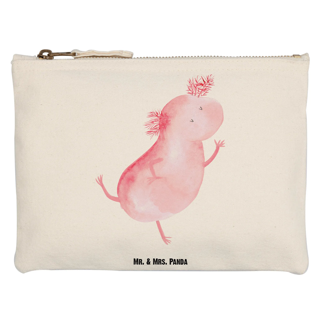 Schminktasche Axolotl Tanzen pencil case, Waschbeutel, Schminktasche, Schminkbeutel, Kosmetiktasche, aufbewahrungstasche, Federmappe, Etui, Mäppchen, kosmetiktäschchen, aufbewahrungsbeutel, Kulturbeutel, pinsel tasche, Kosmetikbeutel, beauty tasche, toiletry bag, Schminktäschchen, utensilientasche, Waschtasche, Stiftemäppchen, beauty case, Kulturtasche, Schlampermäppchen, Molch, Axolotl, Freundin, Verrückt, Lurche, Lurch, Axolot, Schwanzlurch, Beste Freundin, Dachschaden, Sterne