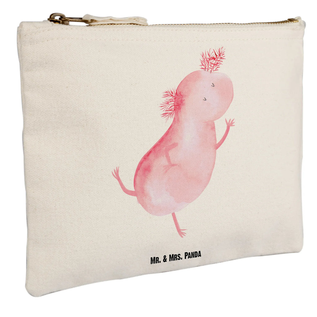 Schminktasche Axolotl Tanzen pencil case, Waschbeutel, Schminktasche, Schminkbeutel, Kosmetiktasche, aufbewahrungstasche, Federmappe, Etui, Mäppchen, kosmetiktäschchen, aufbewahrungsbeutel, Kulturbeutel, pinsel tasche, Kosmetikbeutel, beauty tasche, toiletry bag, Schminktäschchen, utensilientasche, Waschtasche, Stiftemäppchen, beauty case, Kulturtasche, Schlampermäppchen, Molch, Axolotl, Freundin, Verrückt, Lurche, Lurch, Axolot, Schwanzlurch, Beste Freundin, Dachschaden, Sterne