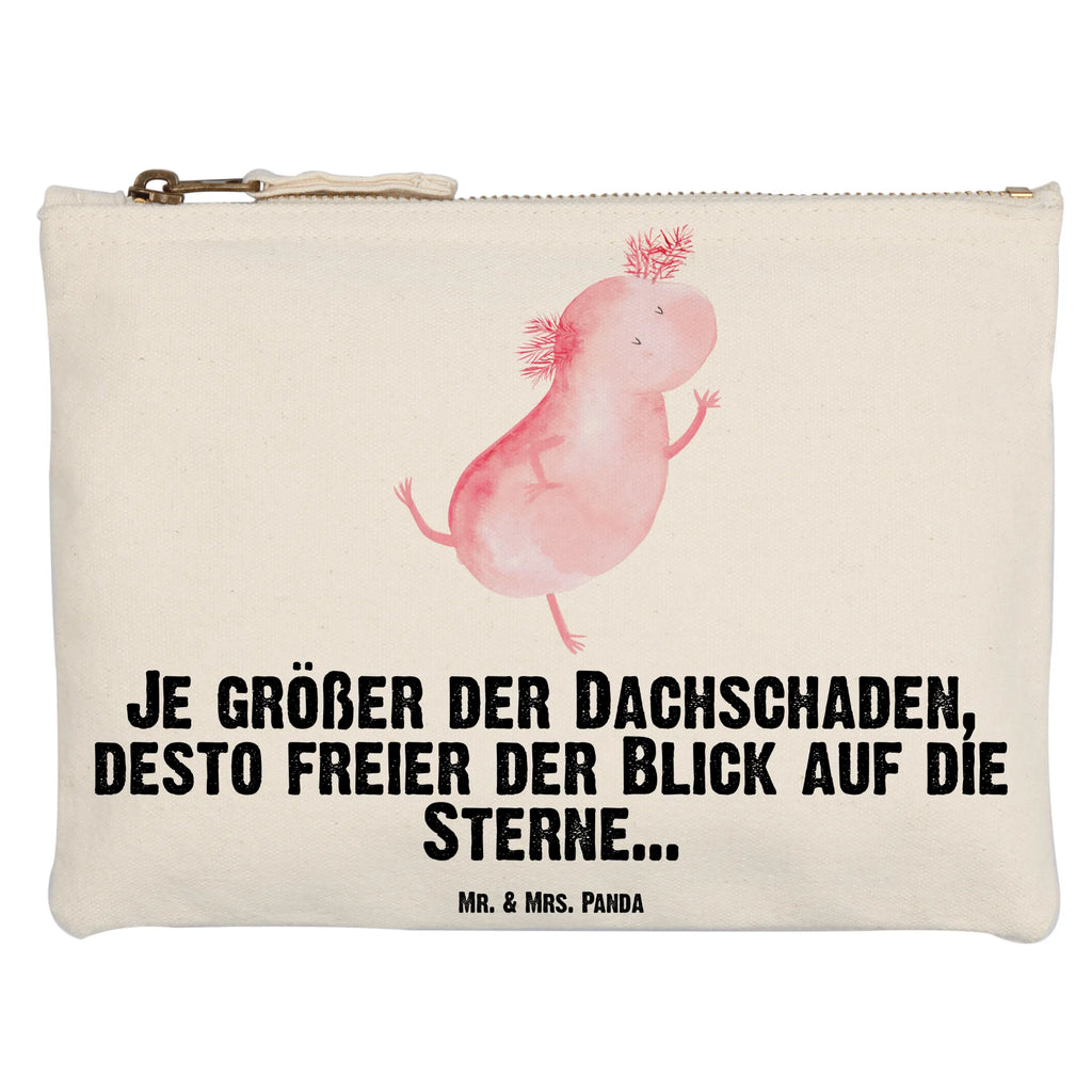 Schminktasche Axolotl Tanzen pencil case, Waschbeutel, Schminktasche, Schminkbeutel, Kosmetiktasche, aufbewahrungstasche, Federmappe, Etui, Mäppchen, kosmetiktäschchen, aufbewahrungsbeutel, Kulturbeutel, pinsel tasche, Kosmetikbeutel, beauty tasche, toiletry bag, Schminktäschchen, utensilientasche, Waschtasche, Stiftemäppchen, beauty case, Kulturtasche, Schlampermäppchen, Molch, Axolotl, Freundin, Verrückt, Lurche, Lurch, Axolot, Schwanzlurch, Beste Freundin, Dachschaden, Sterne