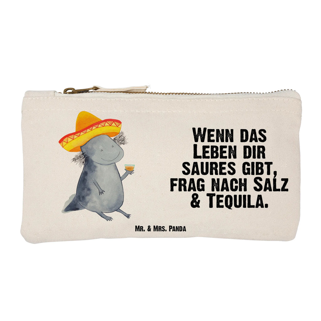 Schminktasche Axolotl Tequila beauty tasche, Waschtasche, Federmappe, beauty case, Schlampermäppchen, Waschbeutel, toiletry bag, Kulturbeutel, Schminktäschchen, Etui, Stiftemäppchen, Kulturtasche, utensilientasche, Mäppchen, aufbewahrungstasche, Schminkbeutel, Kosmetiktasche, kosmetiktäschchen, Schminktasche, pencil case, aufbewahrungsbeutel, Kosmetikbeutel, pinsel tasche, Molch, Axolotl, Spruch, Tequila, Schwanzlurch, Lurch, Zitrone, Mexico, Axolot, Feuerdrache, Mexiko, Lurche, Feuersalamander, Sombrero, Motivation