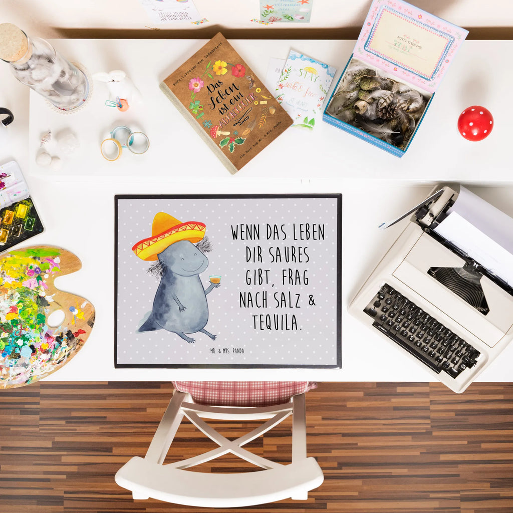 Schreibtischunterlage Axolotl Tequila Schreibtischunterlage Groß, Schreibwaren, Schreibunterlage, Schreibtisch Unterlagen, Büroartikel, Bürobedarf, Schreibtischauflage, Axolotl, Molch, Mexico, Spruch, Schwanzlurch, Feuerdrache, Lurche, Mexiko, Zitrone, Axolot, Feuersalamander, Motivation, Lurch, Tequila, Sombrero