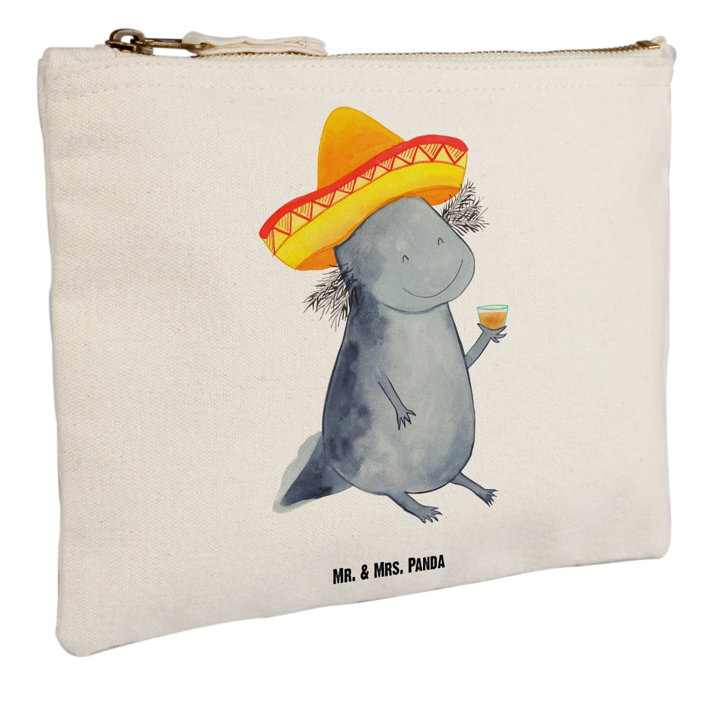 Schminktasche Axolotl Tequila beauty tasche, Waschtasche, Federmappe, beauty case, Schlampermäppchen, Waschbeutel, toiletry bag, Kulturbeutel, Schminktäschchen, Etui, Stiftemäppchen, Kulturtasche, utensilientasche, Mäppchen, aufbewahrungstasche, Schminkbeutel, Kosmetiktasche, kosmetiktäschchen, Schminktasche, pencil case, aufbewahrungsbeutel, Kosmetikbeutel, pinsel tasche, Molch, Axolotl, Spruch, Tequila, Schwanzlurch, Lurch, Zitrone, Mexico, Axolot, Feuerdrache, Mexiko, Lurche, Feuersalamander, Sombrero, Motivation