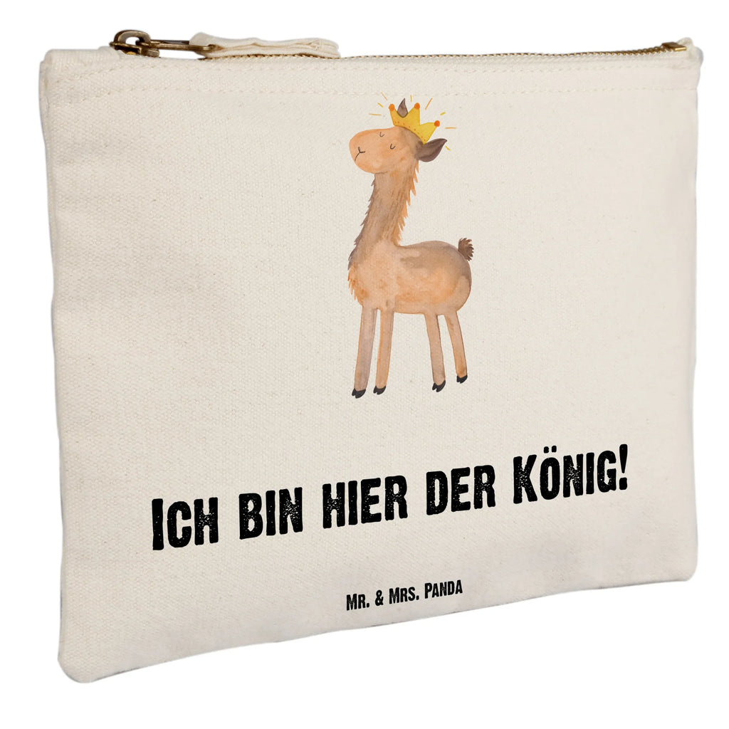 Schminktasche Lama König Waschbeutel, Kosmetiktasche, Kulturtasche, toiletry bag, pencil case, Schminktäschchen, Federmappe, beauty tasche, Schlampermäppchen, pinsel tasche, Stiftemäppchen, Kosmetikbeutel, kosmetiktäschchen, Schminkbeutel, Kulturbeutel, Waschtasche, utensilientasche, beauty case, Schminktasche, aufbewahrungsbeutel, Etui, aufbewahrungstasche, Mäppchen, Alpaka, Lama, Chef, Abi, Mama, Königin, Büro Kollege, Abitur, Freundin, König, Lamas, Vorgesetzter, Papa, Kollegin