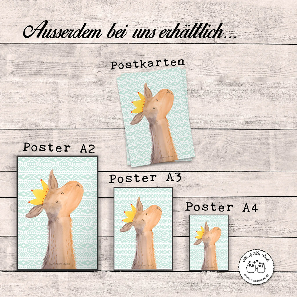 Poster llama head king drucke, Deko Bild, Wanddekoration, Wandschmuck, wanddeko, Plakat, Poster, Bild, kunst für die wand, Wandposter, kunstposter, Kunstdruck, Designposter, wanddruck, Mr. & Mrs. Panda Poster, kunstdruck poster, Wanddeko Bild, Bild für Wand, Posterdruck, grafikposter, Wandbild, wandkunst, Alpaka, Lama, Papa, Freundin, Kollegin, Chef, Abitur, Königin, Büro Kollege, Lamas, Mama, Abi, Vorgesetzter, König