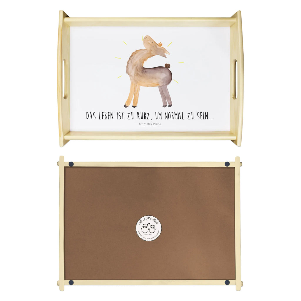 Serviertablett Lama stolz Frühstückstablett, Serviertablett, Küchentablett, Holztablett, Dekotablett, Tablett, Lama, Alpaka, Anders, Family, beste Freundin, Kumpel, Freundinnen, Hippie, Neustart, Lamas, Freundin, stolz, Familie, Außenseiter