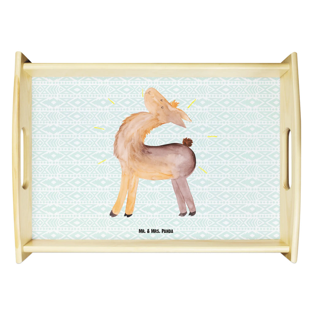 Serviertablett Lama stolz Frühstückstablett, Serviertablett, Küchentablett, Holztablett, Dekotablett, Tablett, Lama, Alpaka, Anders, Family, beste Freundin, Kumpel, Freundinnen, Hippie, Neustart, Lamas, Freundin, stolz, Familie, Außenseiter