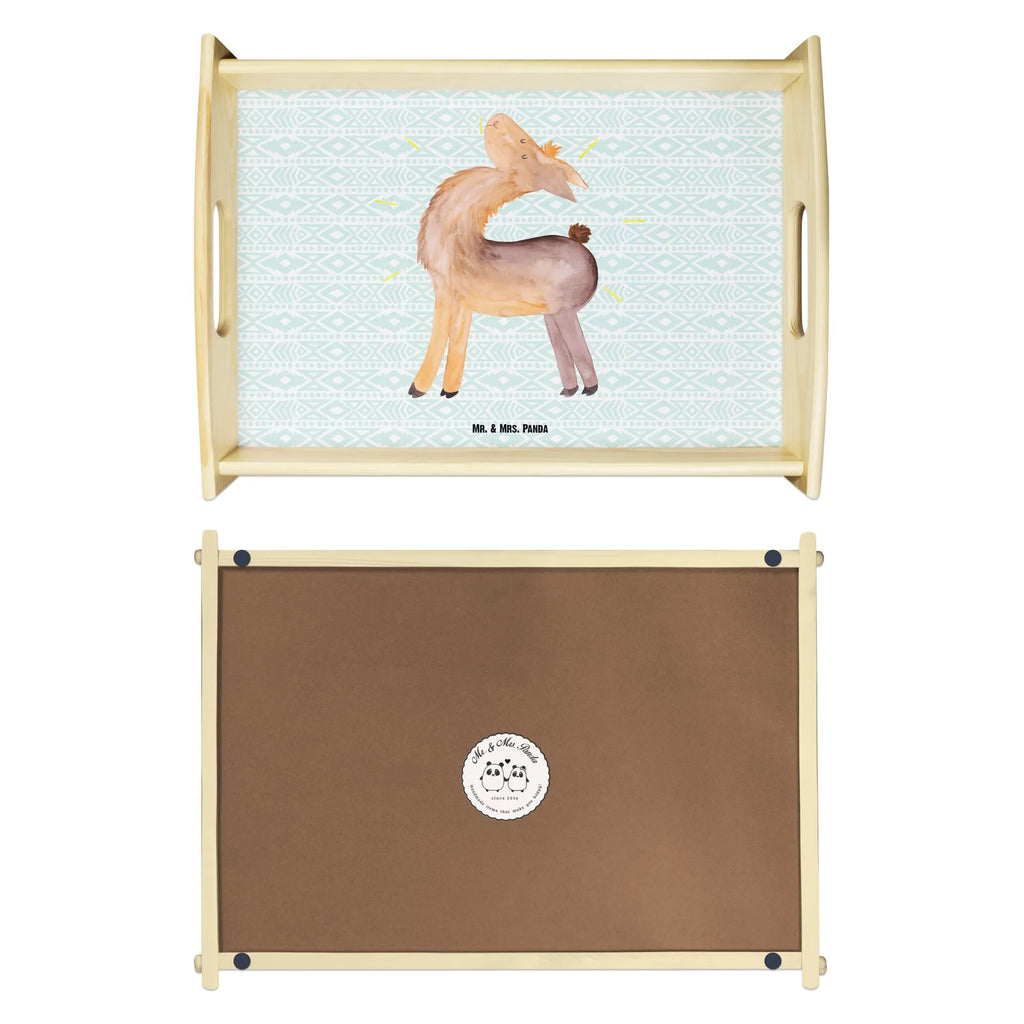 Serviertablett Lama stolz Frühstückstablett, Serviertablett, Küchentablett, Holztablett, Dekotablett, Tablett, Lama, Alpaka, Anders, Family, beste Freundin, Kumpel, Freundinnen, Hippie, Neustart, Lamas, Freundin, stolz, Familie, Außenseiter