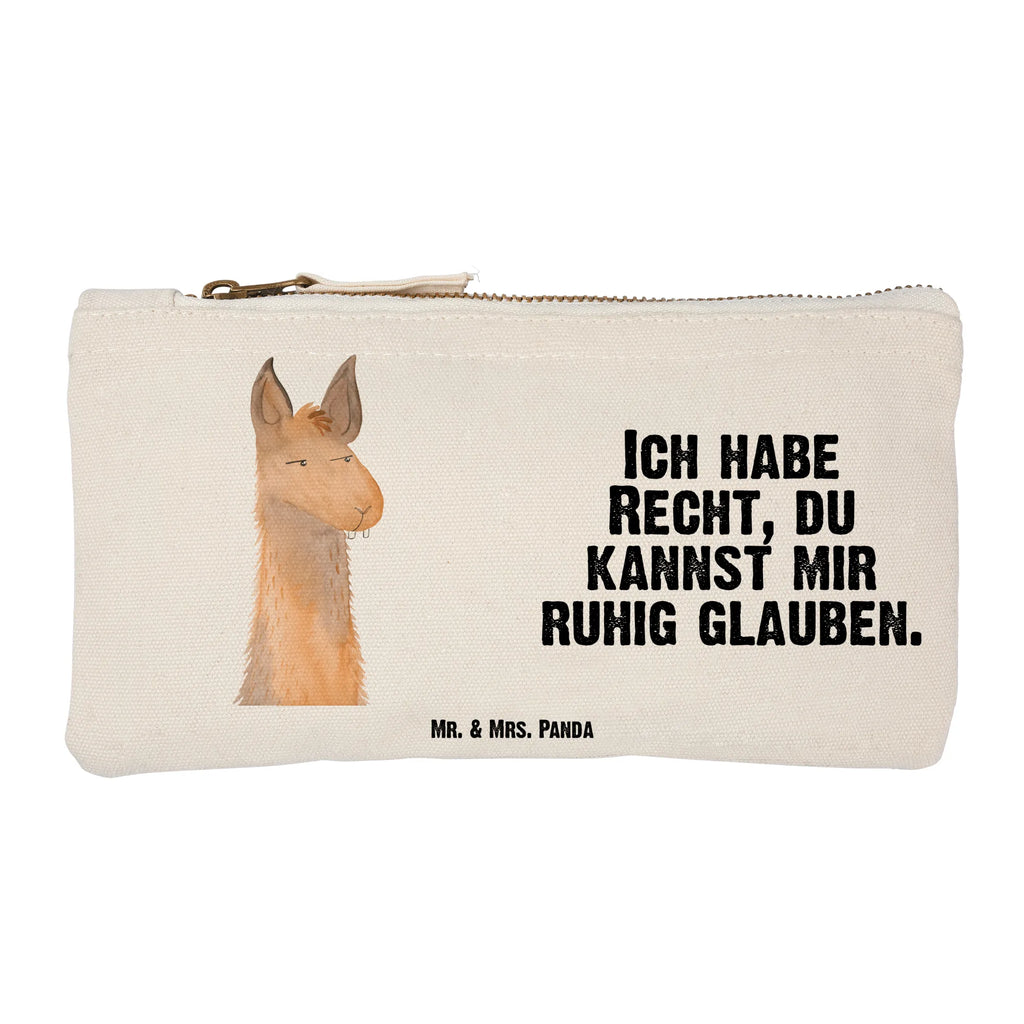 Make-up bag llama head Annoyed Llama, llama, alpaca, trendy animal, being annoyed, boss, lama, girlfriend, being right, partner, apprentice, office, office life, best friend, lamas