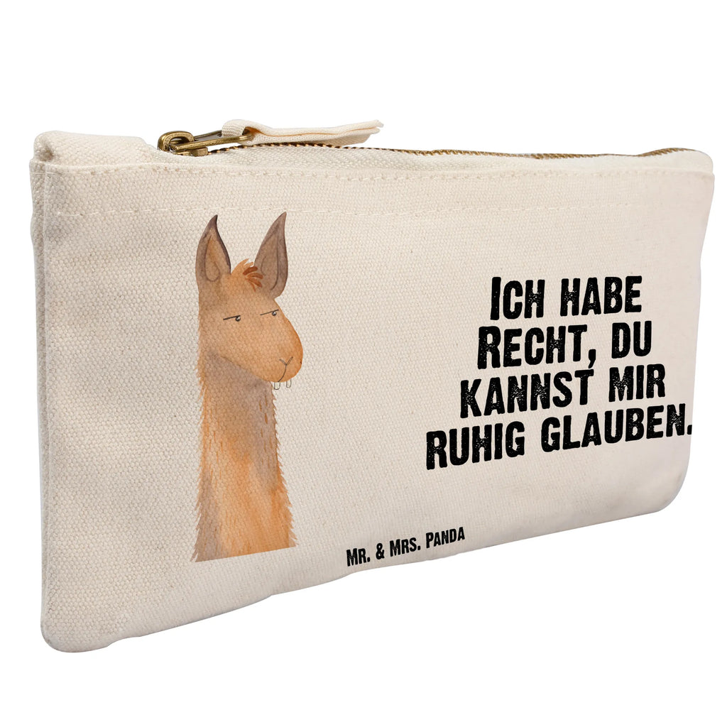 Make-up bag llama head Annoyed Llama, llama, alpaca, trendy animal, being annoyed, boss, lama, girlfriend, being right, partner, apprentice, office, office life, best friend, lamas