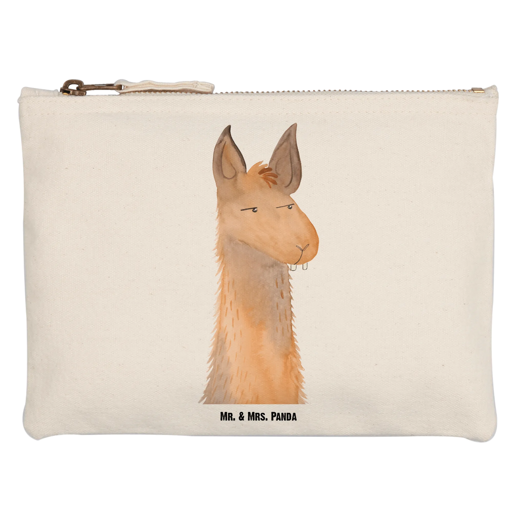 Make-up bag llama head Annoyed Llama, llama, alpaca, trendy animal, being annoyed, boss, lama, girlfriend, being right, partner, apprentice, office, office life, best friend, lamas