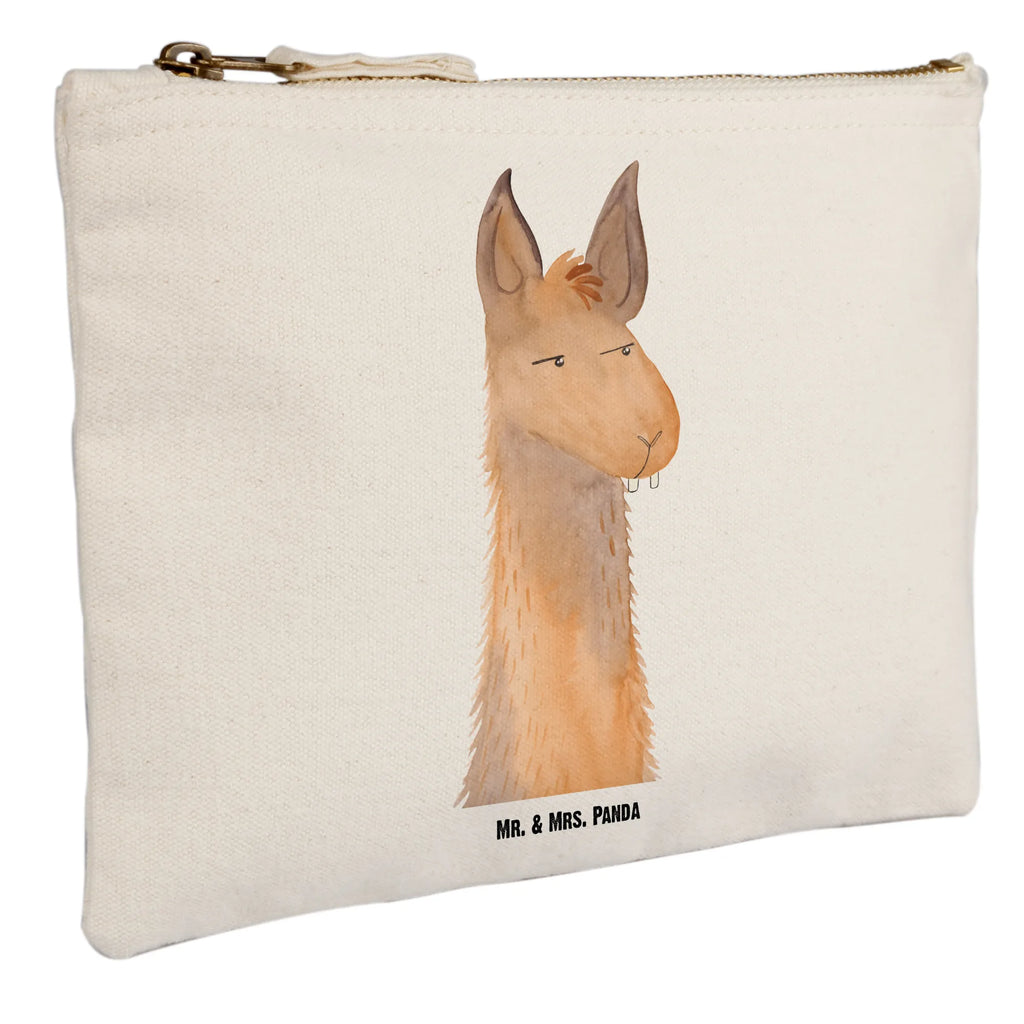 Make-up bag llama head Annoyed Llama, llama, alpaca, trendy animal, being annoyed, boss, lama, girlfriend, being right, partner, apprentice, office, office life, best friend, lamas