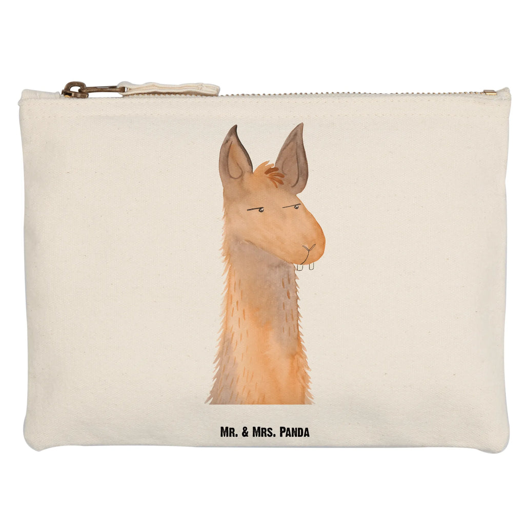 Make-up bag llama head Annoyed Llama, llama, alpaca, trendy animal, being annoyed, boss, lama, girlfriend, being right, partner, apprentice, office, office life, best friend, lamas