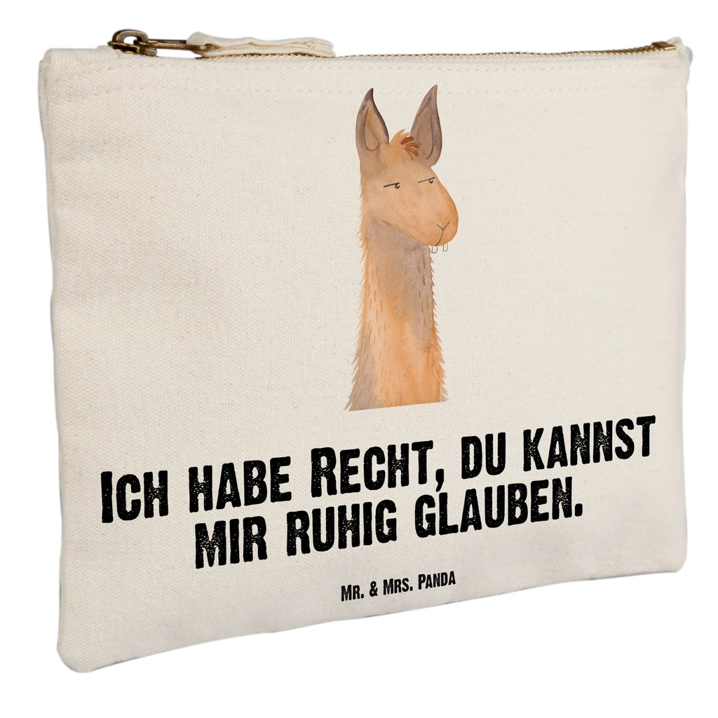 Make-up bag llama head Annoyed Llama, llama, alpaca, trendy animal, being annoyed, boss, lama, girlfriend, being right, partner, apprentice, office, office life, best friend, lamas