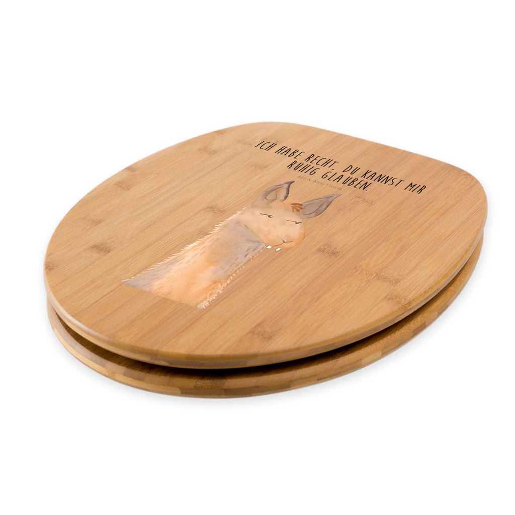 Motif toilet seat llama head Annoyed Klobrille, Toilettendeckel, Klodeckel, Toilette, WC-Sitz, Lama, Alpaka, Lamas, Freundin, beste Freundin, Partnerin, Büroalltag, Recht haben, Azubi, Büro, genervt sein, Chefin, Chef