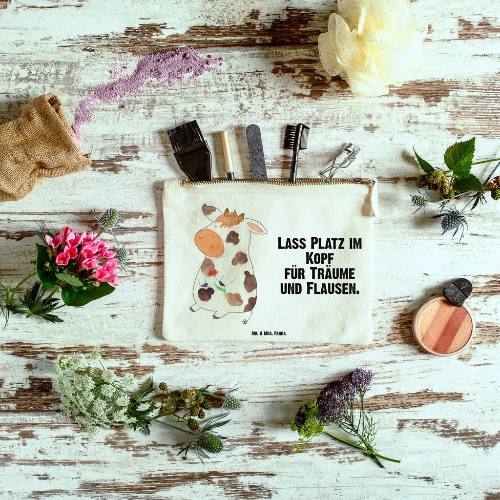 Make-up bag Cow farm, farm animals, animals, dairy cow, yard, nonsense, cows, motivtion, milk, saying, dreams, cow, magic