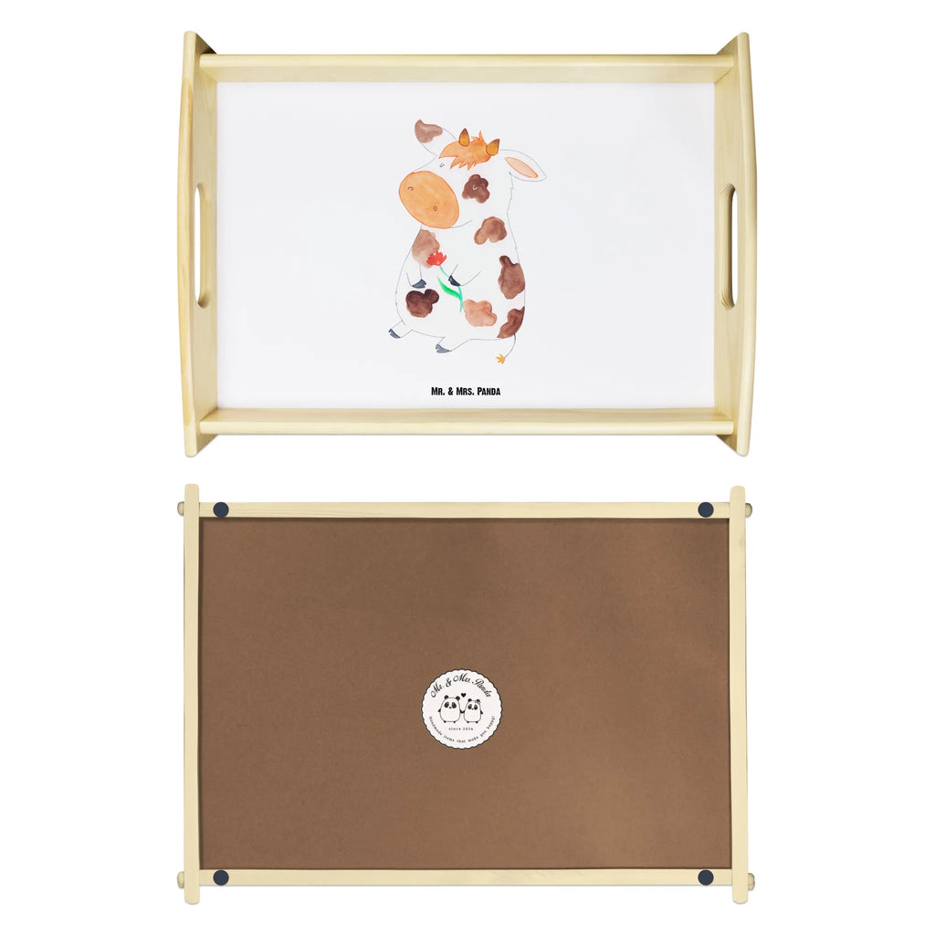 Serving tray Cow Tablett, Frühstückstablett, Dekotablett, Küchentablett, Serviertablett, Holztablett, Bauernhof, Hoftiere, Landwirt, Landwirtin, Milchkuh, Spruch, Milch, Motivtion, Träume, Flausen, Kuh, Hof, Kühe, Magie