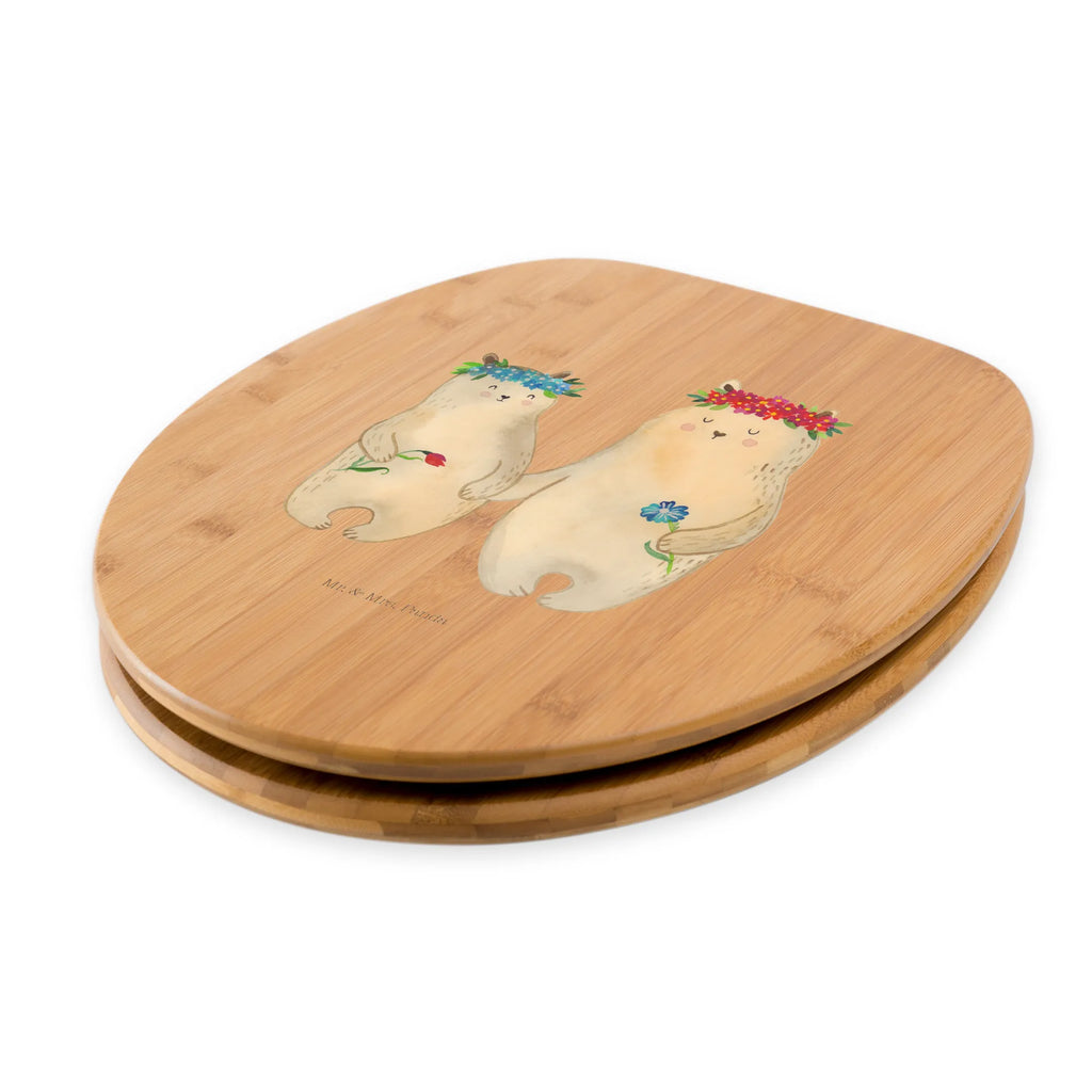 Motiv WC Sitz Bären mit Blumenkranz WC-Sitz, Klobrille, Toilette, Toilettendeckel, Klodeckel, Familie, Vatertag, Muttertag, Bruder, Schwester, Mama, Papa, Oma, Opa, Bär, Mutti, beste Mutter, Kind, Tochter, Bären, weltbeste Mama, Kinder, Family, Vorbild, Lieblingsmensch, Töchter, Mutter, Lieblingsmama, Geschenk Mama. Muttertag, Mami