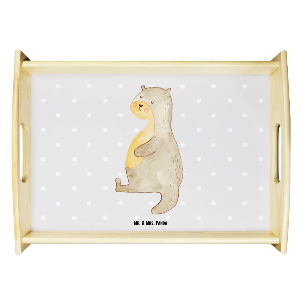 Serving tray otter Belly wooden tray, breakfast tray, tray, serving tray, kitchen tray, otter, marten, sea otter, European otter, water mammal, aquatic animal, baby otter, predator, water, otter gifts, animal lover, gift ideas for animal lovers, animal, mammal, water animal, gifts for people in love, Otter Sea Otter Lake Otter