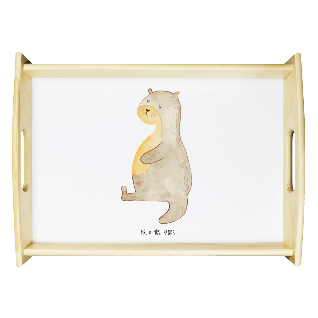 Serving tray otter Belly wooden tray, breakfast tray, tray, serving tray, kitchen tray, otter, marten, sea otter, European otter, water mammal, aquatic animal, baby otter, predator, water, otter gifts, animal lover, gift ideas for animal lovers, animal, mammal, water animal, gifts for people in love, Otter Sea Otter Lake Otter