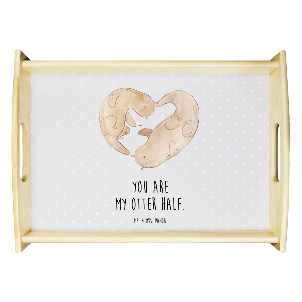 Taca serwisowa wydra serce Kuna, wydra, morska wydra