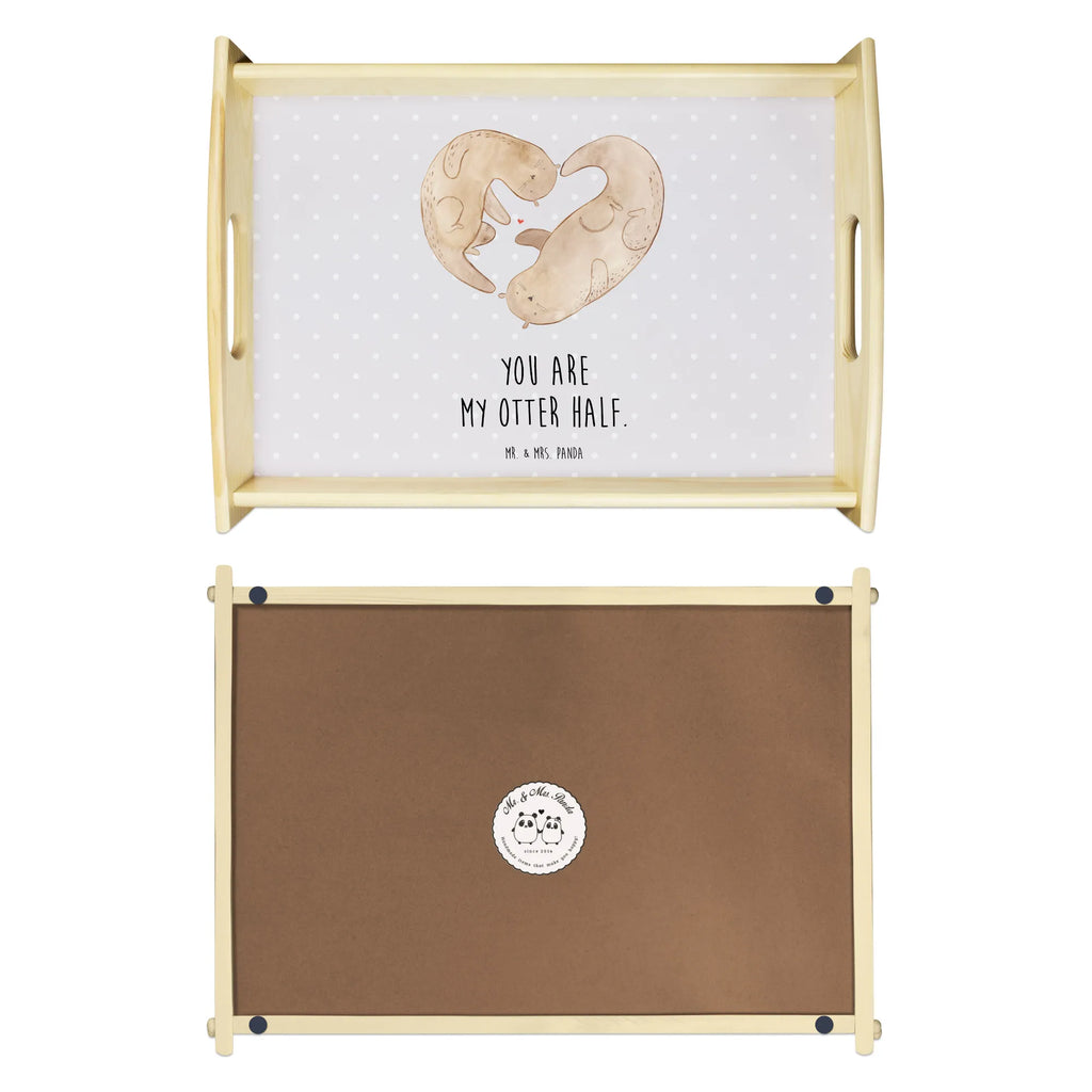 Taca serwisowa wydra serce Kuna, wydra, morska wydra