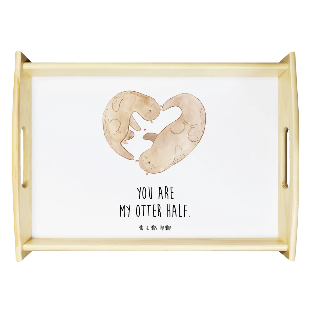 Taca serwisowa wydra serce Kuna, wydra, morska wydra