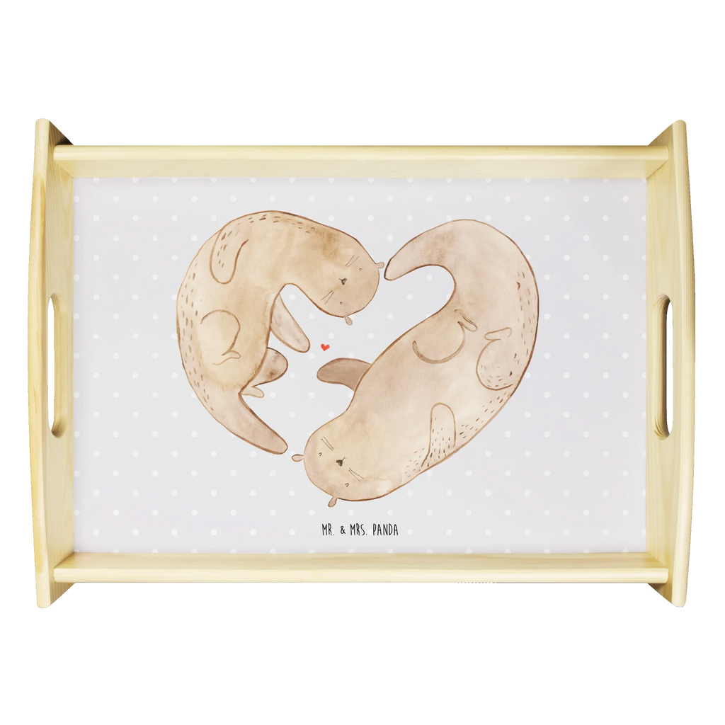 Taca serwisowa wydra serce Kuna, wydra, morska wydra