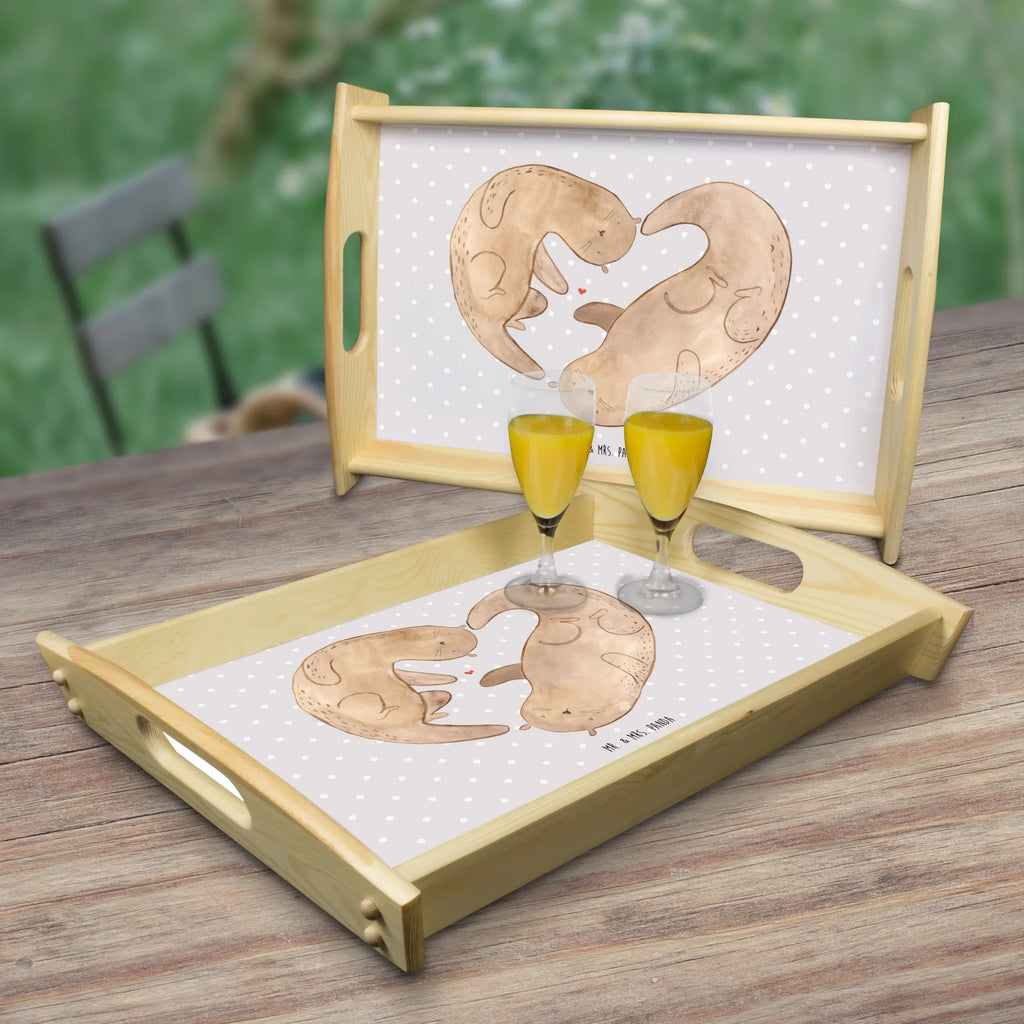 Taca serwisowa wydra serce Kuna, wydra, morska wydra