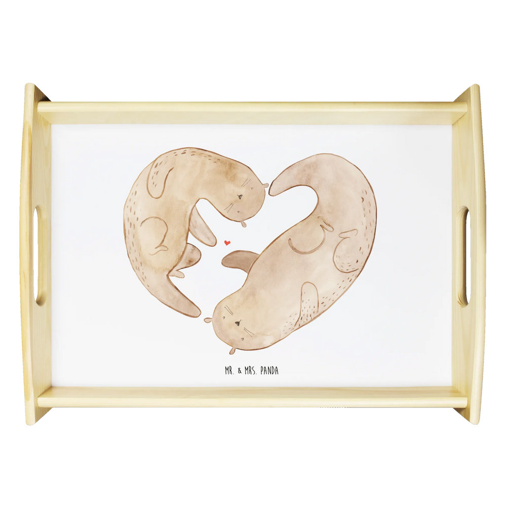 Taca serwisowa wydra serce Kuna, wydra, morska wydra