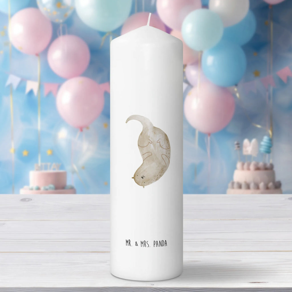 Kerze Otter Kopfüber Kerze, Taufkerze, Kommunionskerze, Geburtstagskerze, Geschenk Kerze, Taufgeschenk Kerze, Kerze mit Druck, Besondere Kerze, Geschenkidee Kerze, Kerze für Kommunion, Geburtstag Kerze, Kommunion Kerze, Otter, Fischotter, Seeotter, Otter Seeotter See Otter