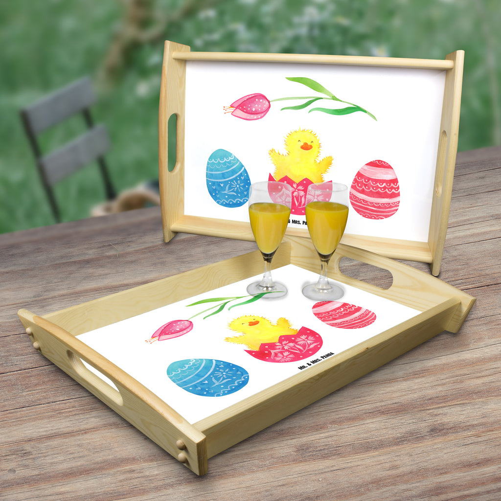 Serving tray chick Hatch wooden tray, breakfast tray, tray, kitchen tray, serving tray, Easter, Easter bunny, Easter greetings, joy, egg, Chicks, greetings, spring fever, best wishes, happy Easter, Easter eggs, Easter egg
